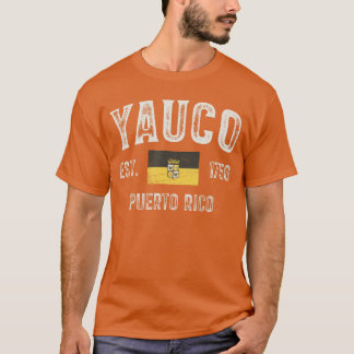 Camiseta Cidade de Yauco em Porto Rico Est 1756 Porto Rico 
