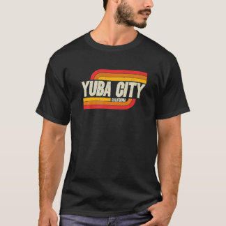 Camiseta Cidade de Yuba, Califórnia, Cidade de Ca, Vintage