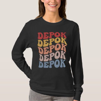 Camiseta Cidade Depok Groovy Retro