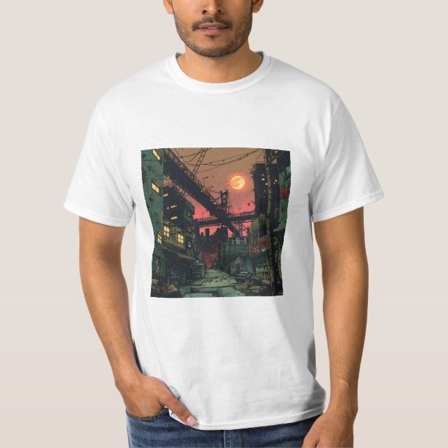 Camiseta Cidade Dilapidida do Livro (Frente)