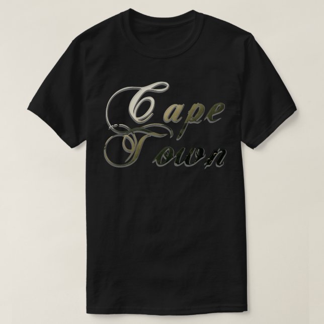 Camiseta Cidade do Cabo (Frente do Design)