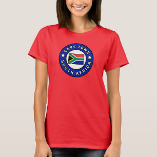 Camiseta Cidade do Cabo África do Sul