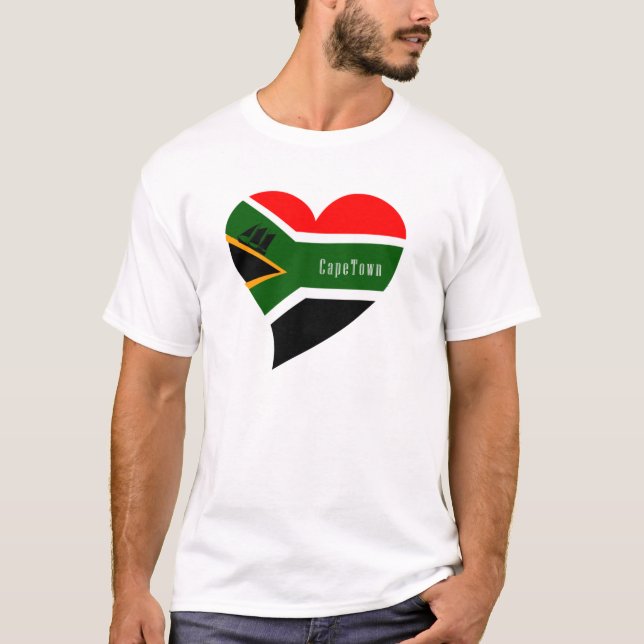Camiseta Cidade do Cabo da África do Sul (Frente)