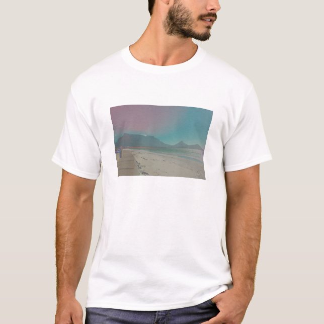 Camiseta Cidade do Cabo da Montanha mesa (Frente)