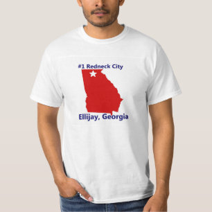 Camiseta Cidade do campónio #1 em Geórgia. Ellijay.