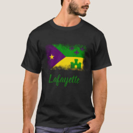 Camiseta Cidade do costume de Louisiana do carnaval da