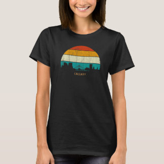 Camiseta Cidade do Estilo Retro Vintage no Canadá