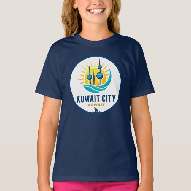 Camiseta Cidade do Kuwait Kuwait Oriente Médio (Frente)