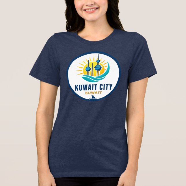 Camiseta Cidade do Kuwait Kuwait Oriente Médio (Frente)