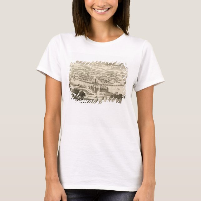 Camiseta Cidade do México, 1723 (gravura) (Frente)