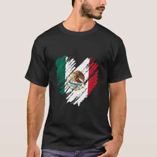Camiseta Cidade do México Bandeira Mexicana Ele México