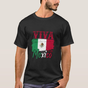 Camiseta Cidade do México, México, Bandeira do México, Pres