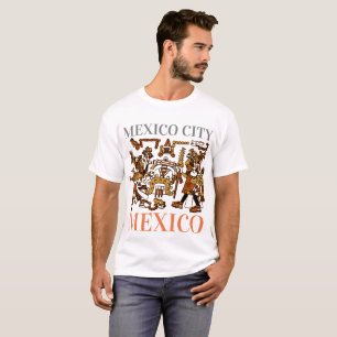 Camiseta "Cidade do México" México, homens