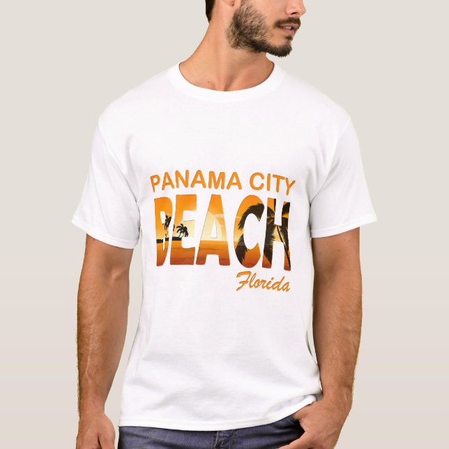 Camiseta Cidade do Panamá de verão - Flórida (Frente)