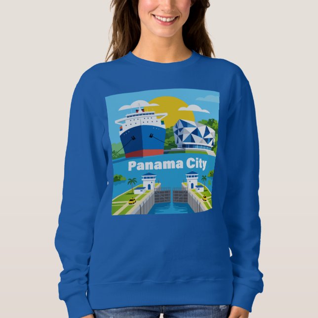 Camiseta Cidade do Panamá Panamá (Frente)