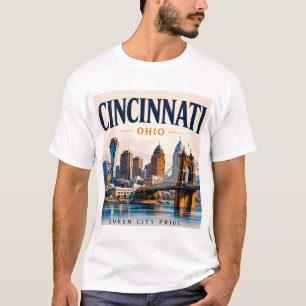 Camiseta Cidade do Rio Cincinnati