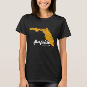 Camiseta Cidade do SURFSIDE FLORIDA FL Merch Souvenir Graph
