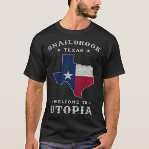 Camiseta Cidade do Texas de Snailbrook, ao longo da Colórid