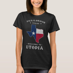 Camiseta Cidade do Texas de Snailbrook, ao longo da Colórid