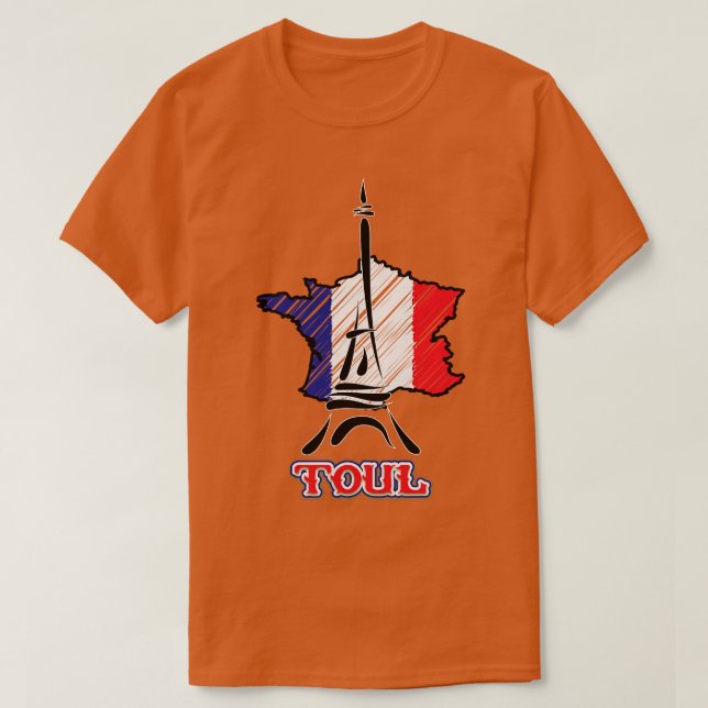 Camiseta Cidade do TOUL (Frente do Design)