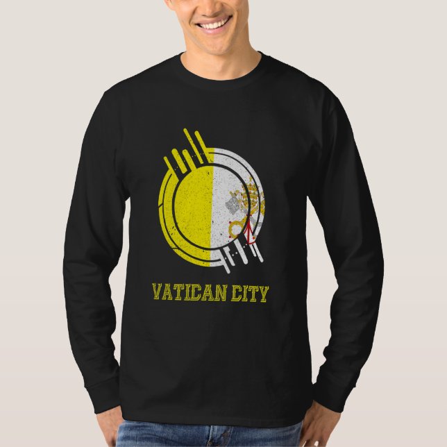 Camiseta Cidade do Vaticano É Minha Terra (Frente)