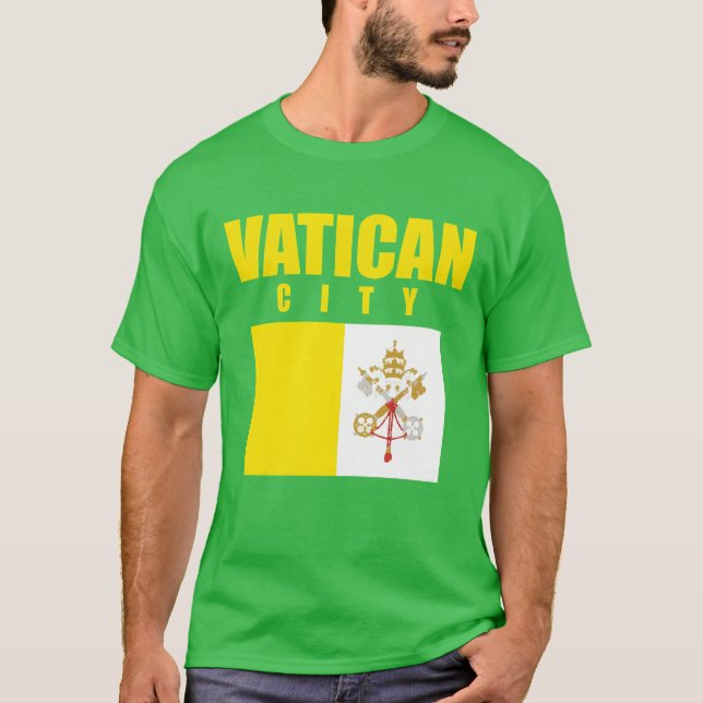 Camiseta CIDADE DO VATICANO vintage (Frente)