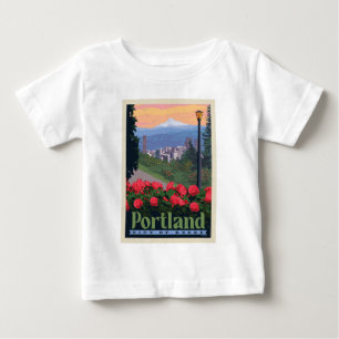 Camiseta Cidade dos Rosas   Portland, Oregon