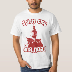 Camiseta Cidade Espírito - Wat Xieng Khuan, Vientiane, Laos