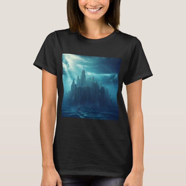 Camiseta Cidade Fantasma de Atlantis (2) (Frente)