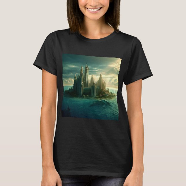 Camiseta Cidade Fantasma de Atlantis (3) (Frente)