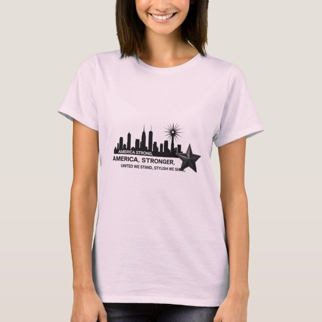 Camiseta Cidade Forte - Espírito Negrito, Estilo Sonoro (Frente)