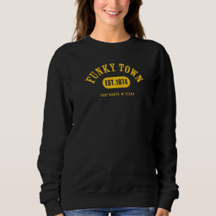 Camiseta CIDADE FUNKY Fort Worth TX Atletismo Clássico