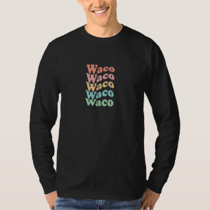 Camiseta Cidade Hippie Vintage dos EUA dos anos 70 Retro Wa