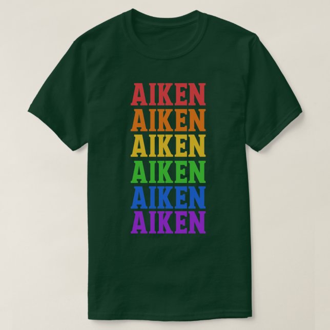 CAMISETA CIDADE HISTÓRICA DE AIKEN (Frente do Design)