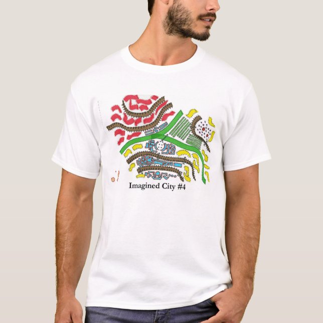 Camiseta Cidade imaginada #4 (Frente)