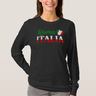 Camiseta Cidade italiana Itália Nascer Cultura Cute Roma It