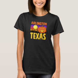 Camiseta Cidade Local do Partido de Halloween Feliz de Arli