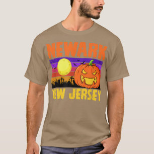 Camiseta Cidade local do partido Newark New Jersey Happy Ha