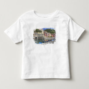 Camiseta Cidade na encosta de Vernazza, Cinque Terre, Ligúr