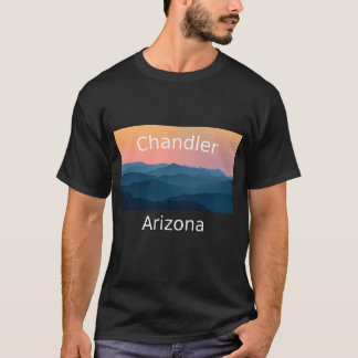 Camiseta Cidade natal do pôr do sol da montanha da Arizona