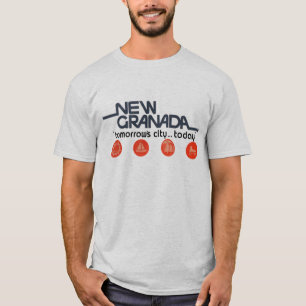 Camiseta Cidade nova dos amanhãs de Granada hoje