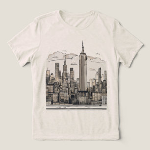 Camiseta "Cidade - Onde os sonhos tocam no horizonte"