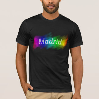 Camiseta Cidade orgulhosa de Madrid
