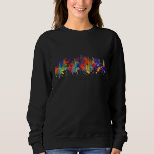 Camiseta Cidade Paisagem Aquarela Estado de Origem Lembranç