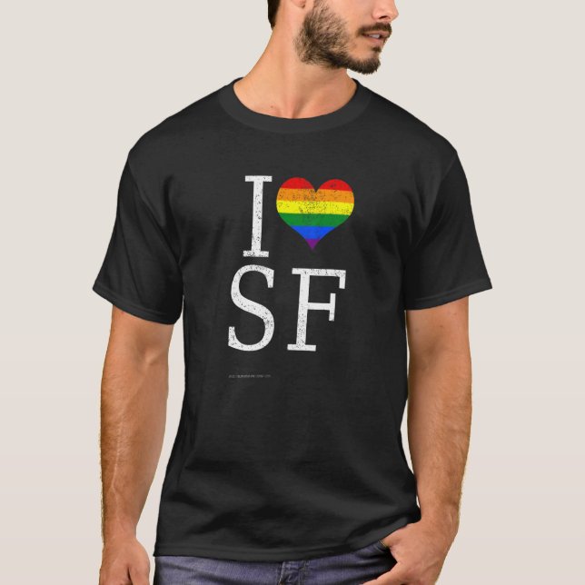 Camiseta Cidade Proudesta de São Francisco (Frente)