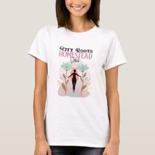 Camiseta Cidade Roots Homestead Soul Urban Homesteading
