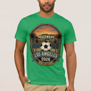 Camiseta Cidade-sede da Copa do Mundo de Los Angeles 2026 V