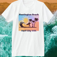 Cidade Surf de CA de praia de Huntington EUA