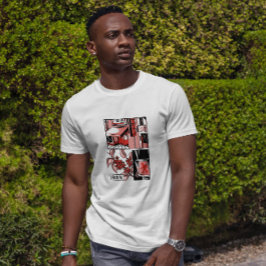 Camiseta Cidade Urbana Japonesa