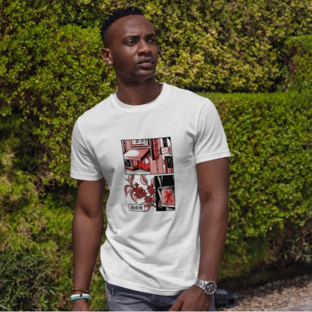 Camiseta Cidade Urbana Japonesa (Criador carregado)